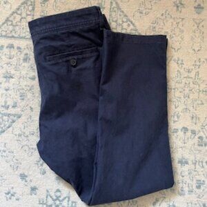 🧡3/15 Bonobos Tailored Navy Pants Women's 31/28